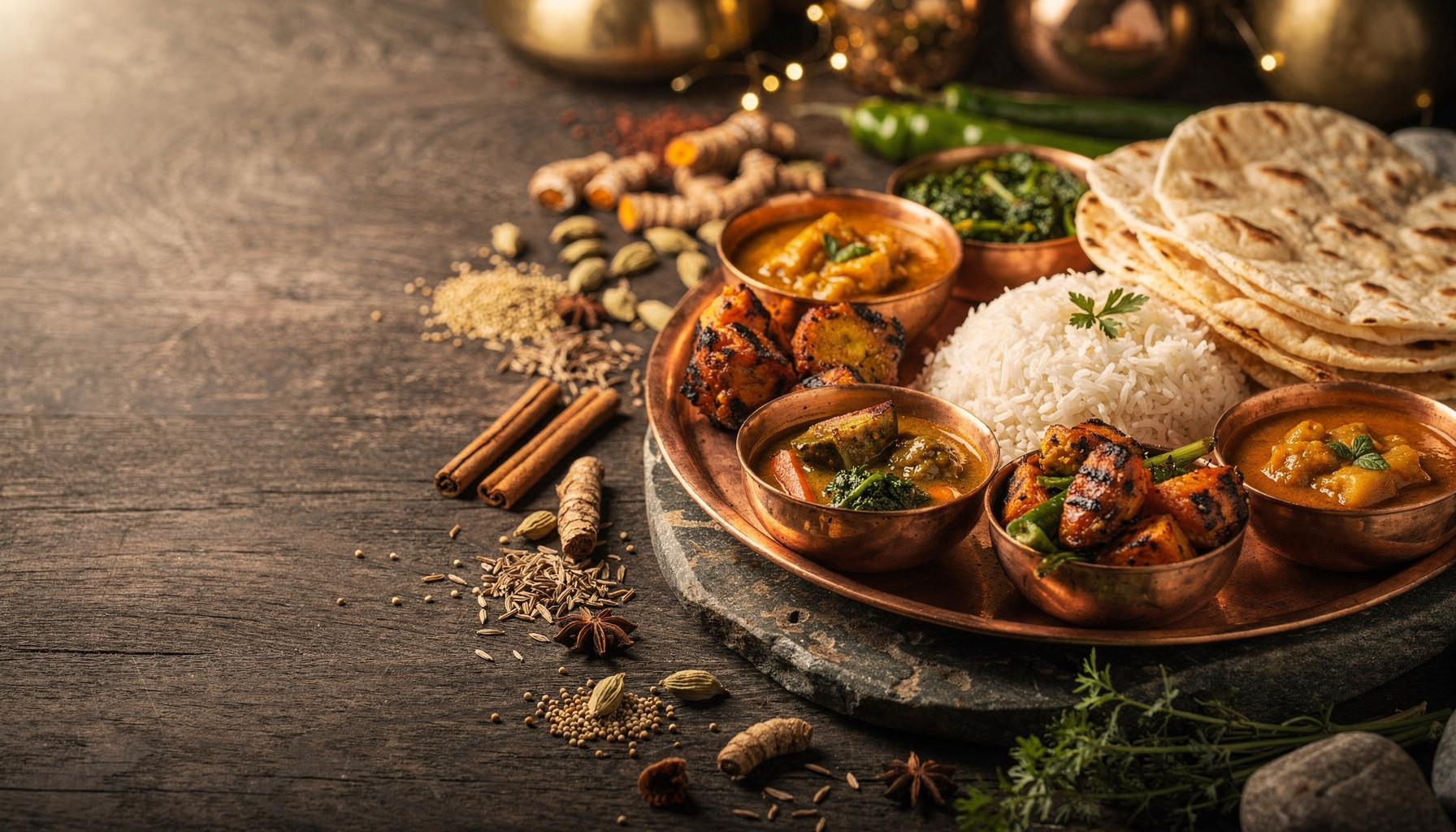 Chez Chander — vegetarian northern indian restaurant website built with WebZum AI website creator